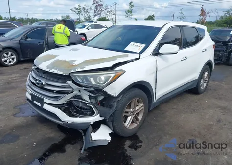 2017 Hyundai Santa Fe Sport 2.4L из США, поврежденный, VIN 5NMZT3LB5HH005090